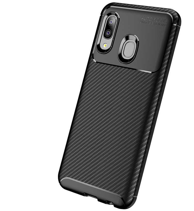 Galaxy A20E Kılıf Zore Negro Silikon Kapak