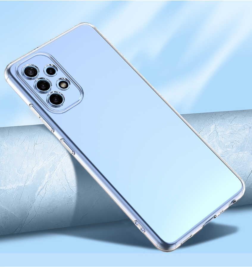 Galaxy A23 Kılıf Zore Kamera Korumalı Süper Silikon Kapak