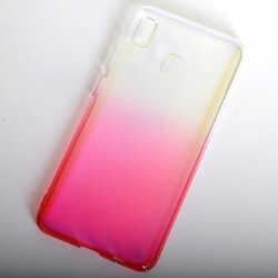 Galaxy A30 Kılıf Zore Renkli Transparan Silikon