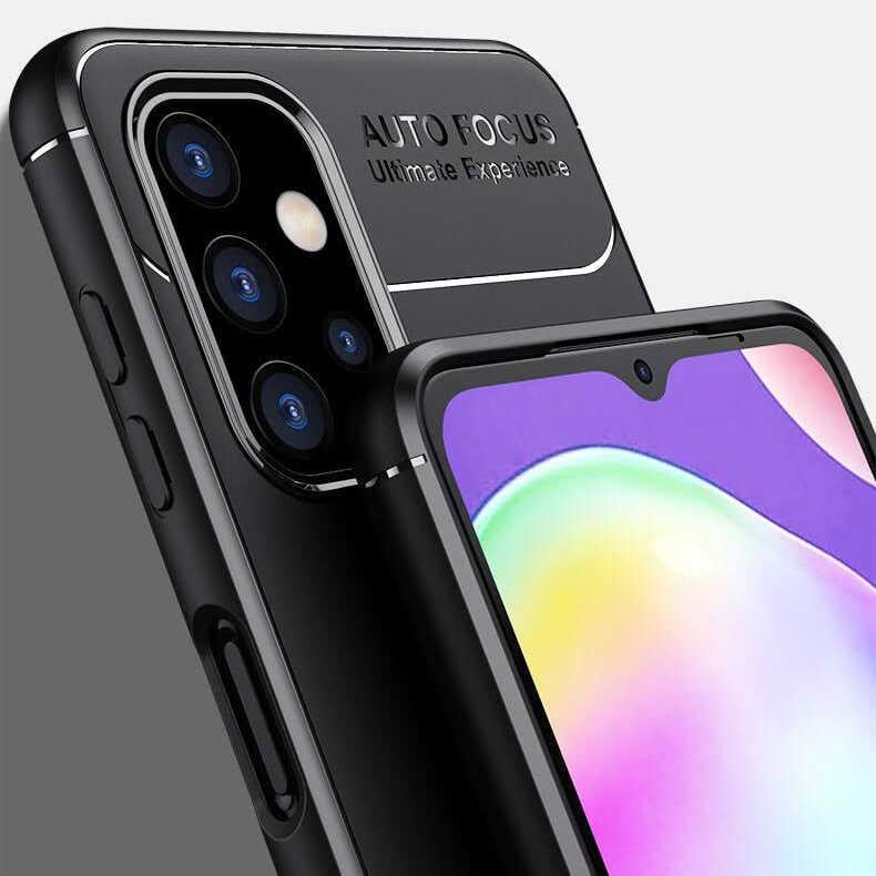 Galaxy A32 4G Kılıf Zore Ravel Silikon Kapak