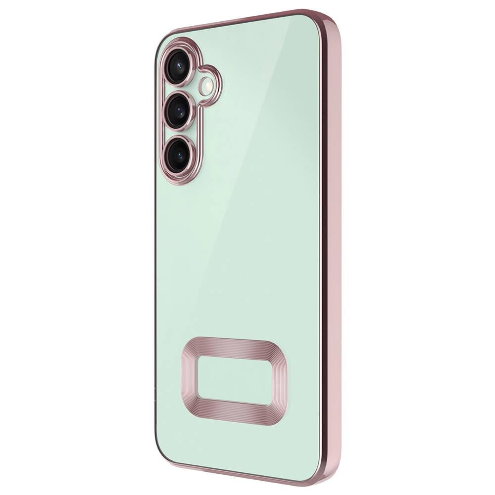 Galaxy A35 Kılıf Kamera Korumalı Logo Gösteren Zore Omega Kapak