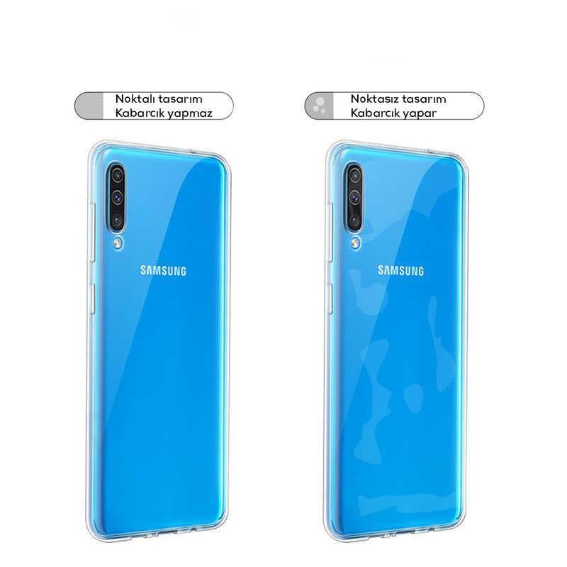 Galaxy A50 Kılıf Zore Süper Silikon Kapak
