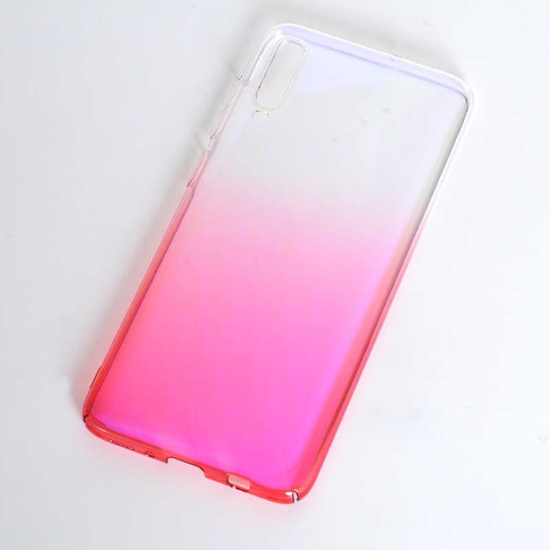 Galaxy A70 Kılıf Zore Renkli Transparan Silikon