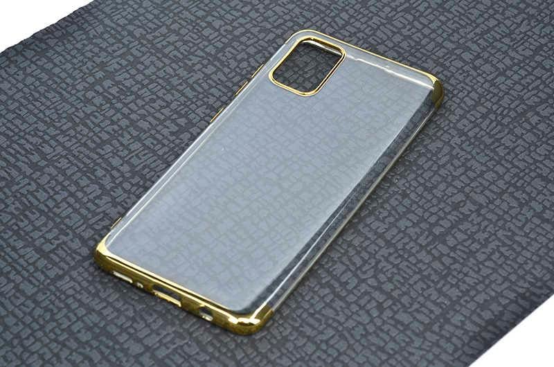 Galaxy A71 Kılıf Zore Dört Köşeli Lazer Silikon Kapak