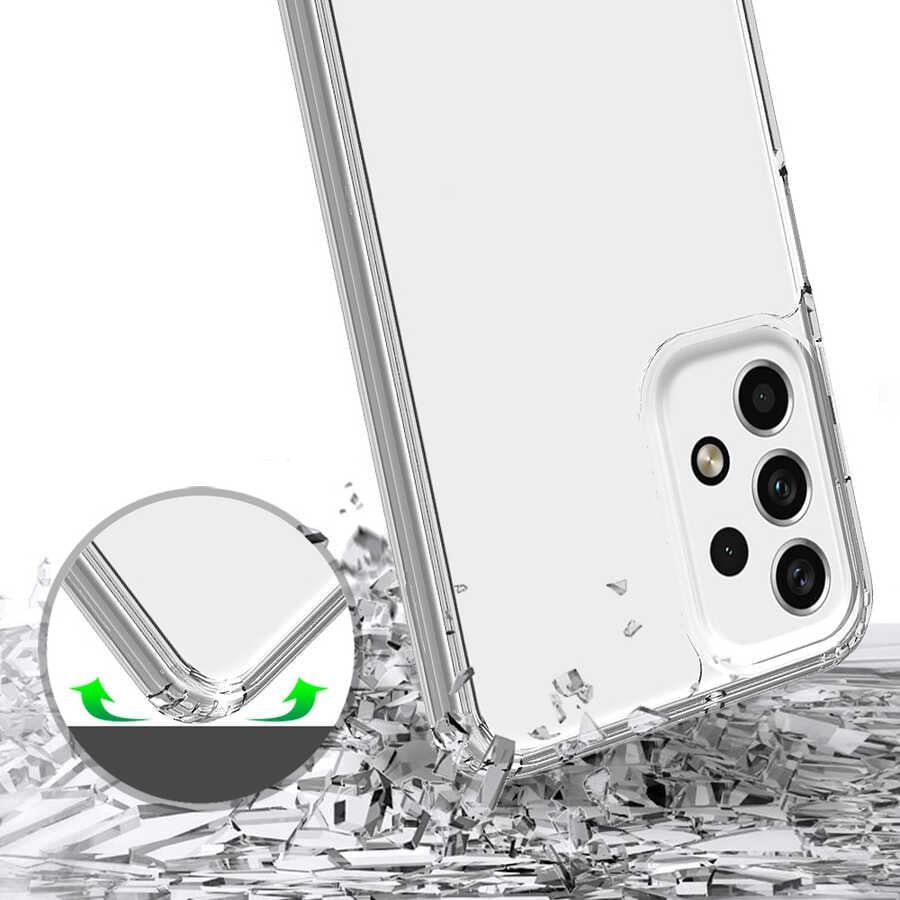 Galaxy A73 Kılıf Zore 2mm Anti Shock Silikon