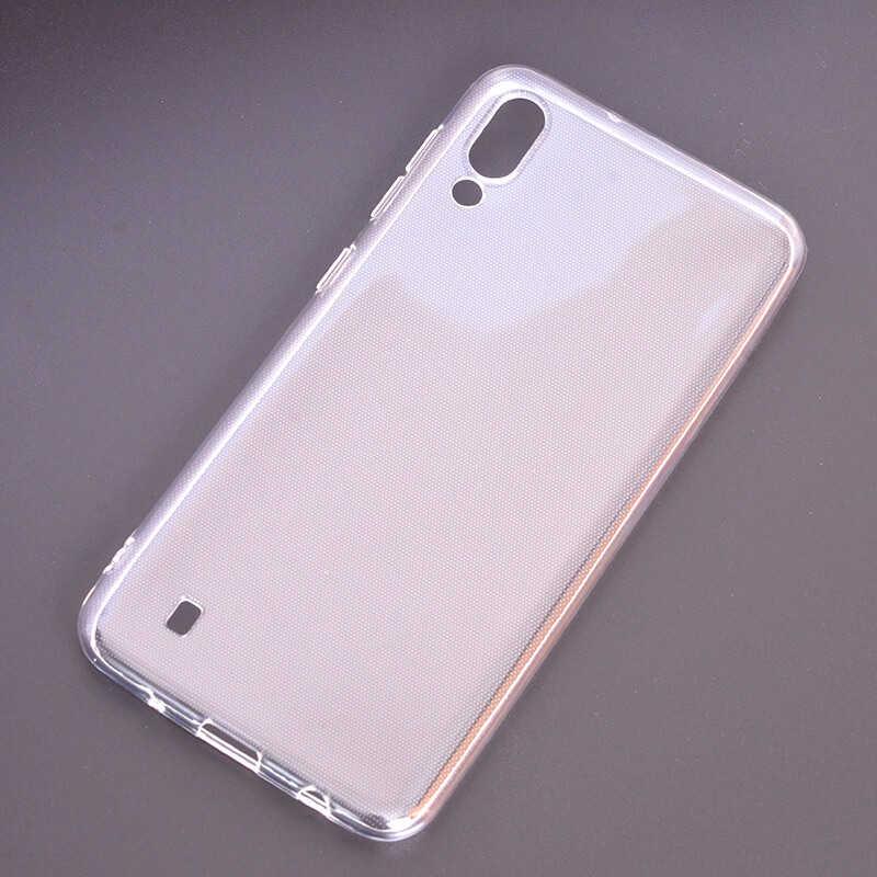 Galaxy M10 Kılıf Zore Ultra İnce Silikon Kapak 0.2 mm