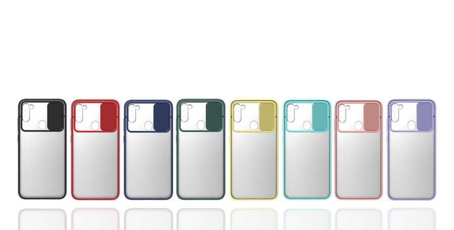 Galaxy M11 Kılıf Zore Lensi Kapak