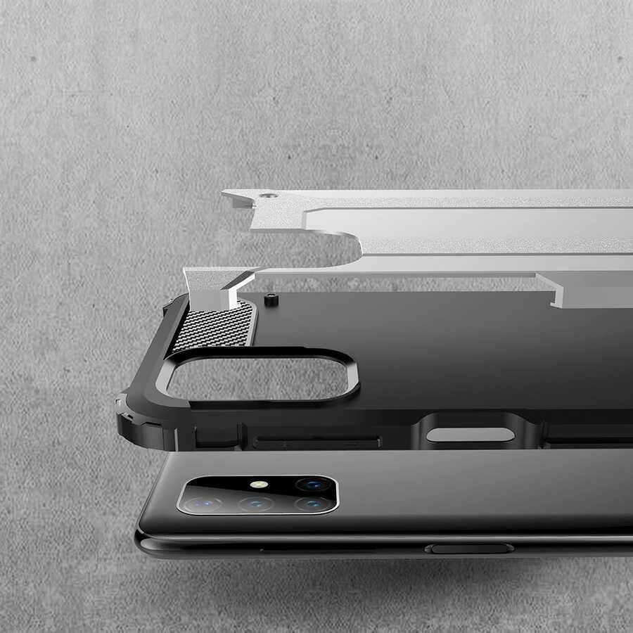 Galaxy M51 Kılıf Zore Crash Silikon Kapak