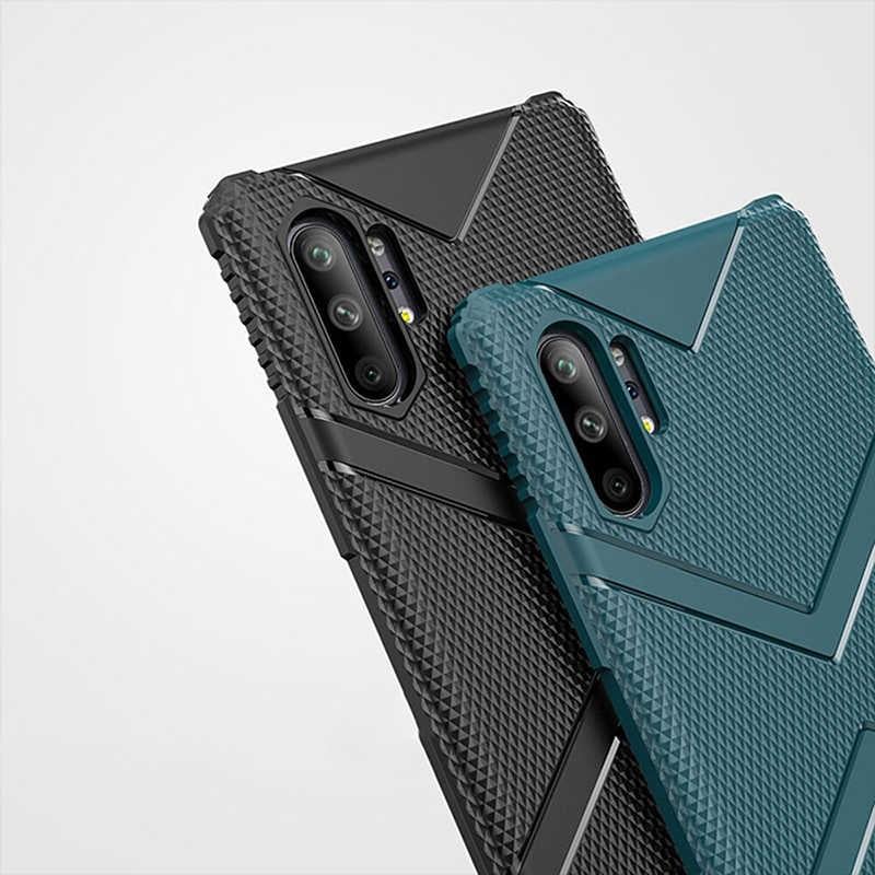 Galaxy Note 10 Plus Kılıf Zore Hank Silikon