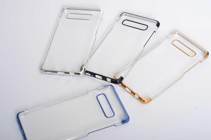 Galaxy S10 Plus Kılıf Zore Tareks Şeffaf Kapak