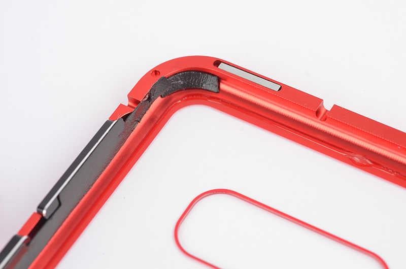 Galaxy S10E Kılıf Zore Devrim Mıknatıslı Cam Kapak