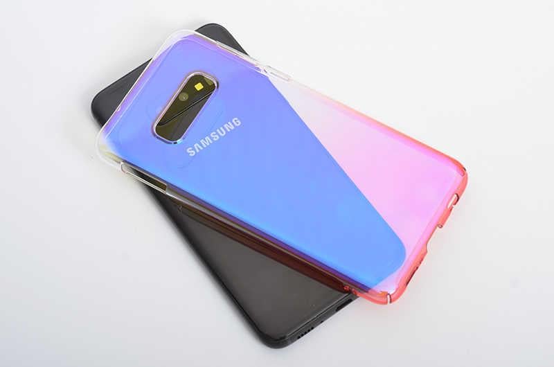 Galaxy S10E Kılıf Zore Renkli Transparan Kapak