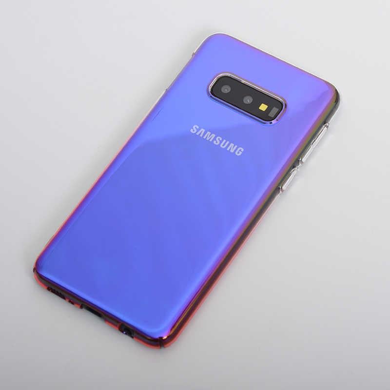 Galaxy S10E Kılıf Zore Renkli Transparan Kapak