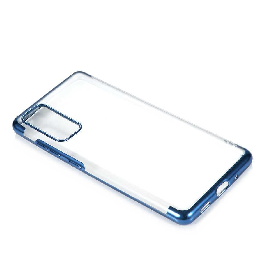 Galaxy S20 FE Kılıf Zore Dört Köşeli Lazer Silikon Kapak