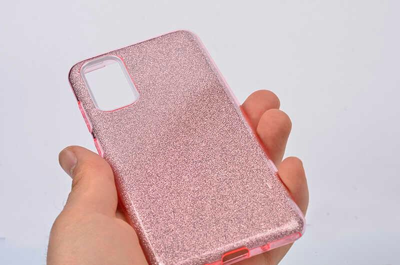 Galaxy S20 Kılıf Zore Shining Silikon