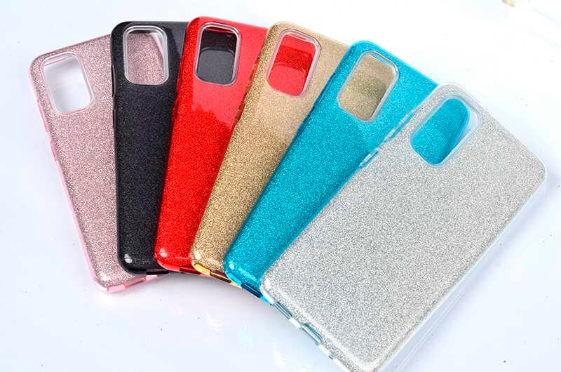 Galaxy S20 Kılıf Zore Shining Silikon
