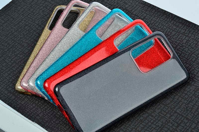 Galaxy S20 Ultra Kılıf Zore Shining Silikon