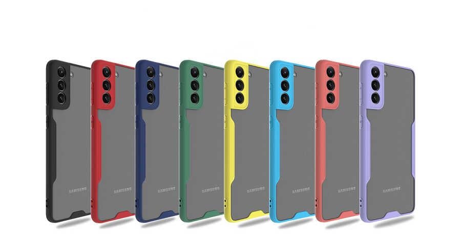 Galaxy S21 Kılıf Zore Parfe Kapak