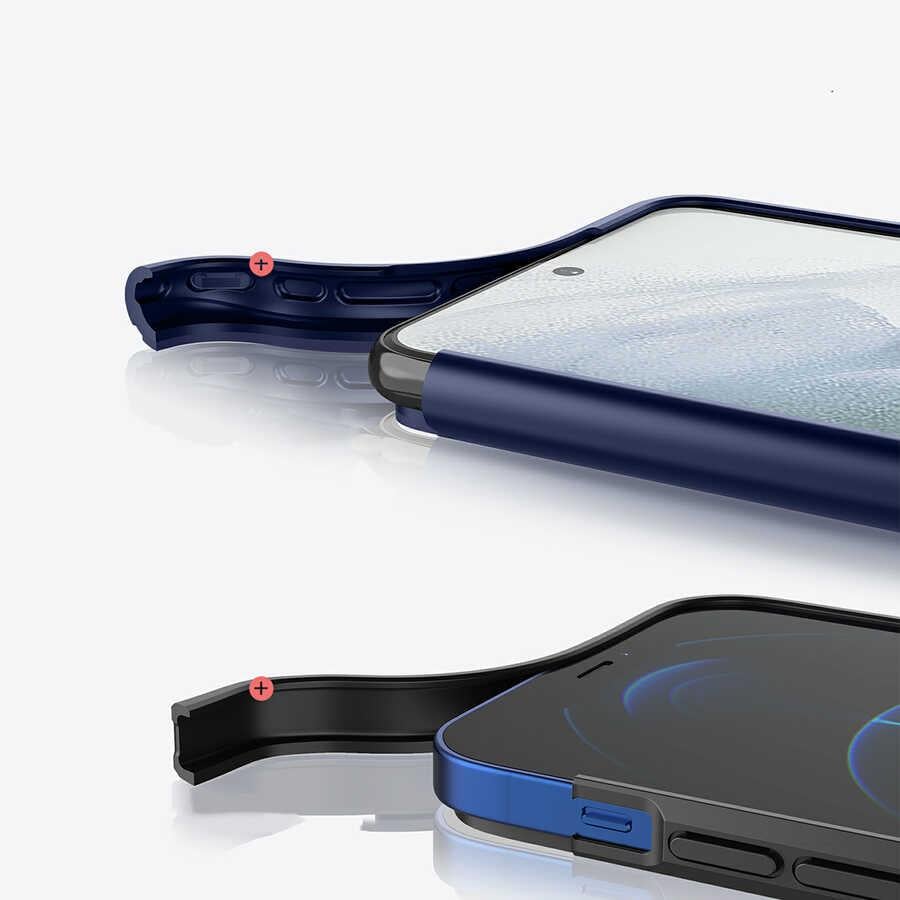Galaxy S21 Plus Kılıf ​​​​​Wiwu Sand Stone Kapak