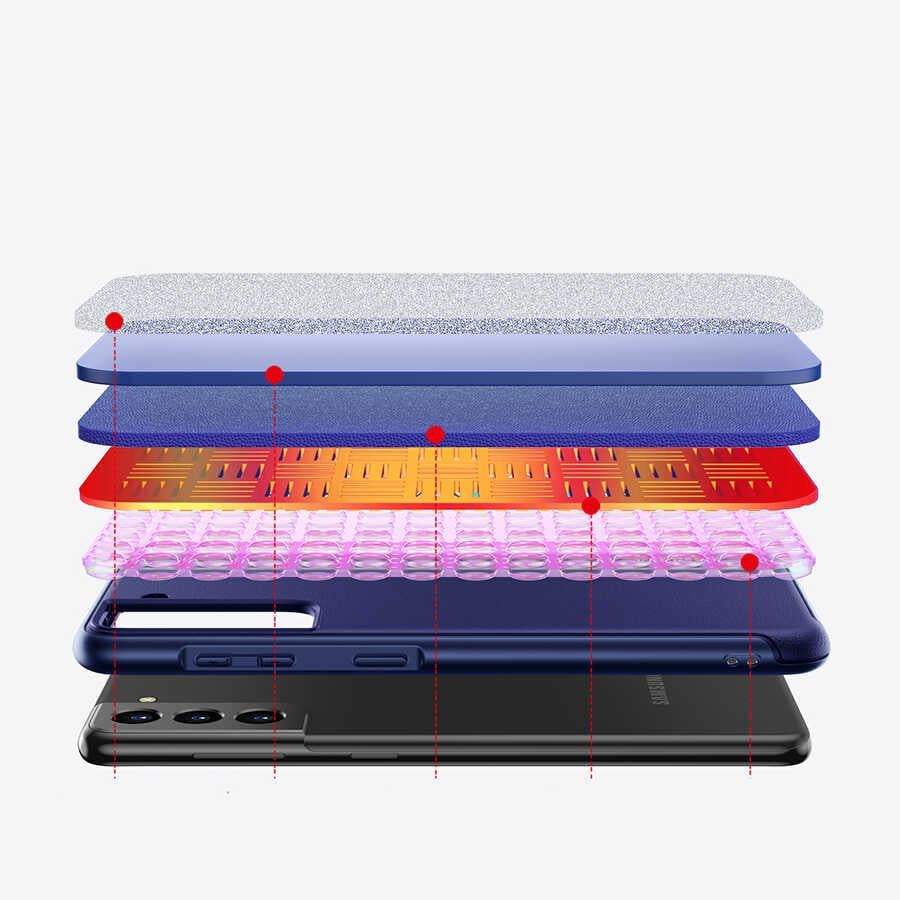 Galaxy S21 Plus Kılıf ​​​​​Wiwu Sand Stone Kapak
