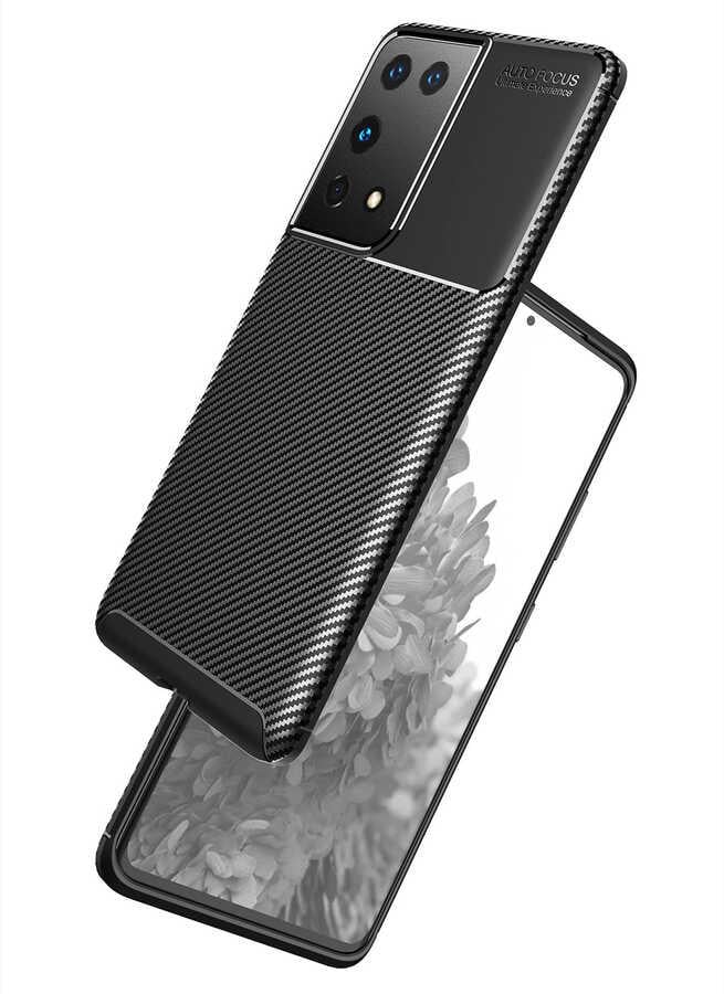 Galaxy S21 Ultra Kılıf Zore Negro Silikon Kapak