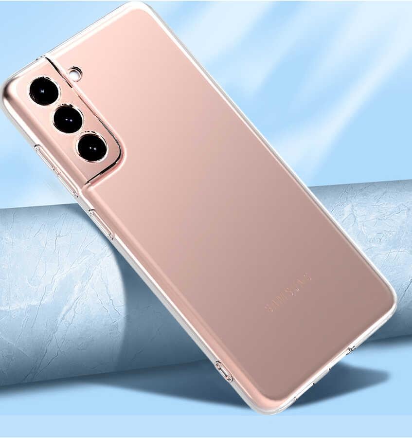 Galaxy S22 Kılıf Zore Kamera Korumalı Süper Silikon Kapak