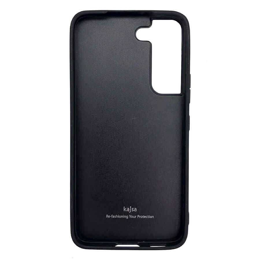 Galaxy S22 Plus Kılıf ​Kajsa Luxe Collection Hakiki Deri Kapak
