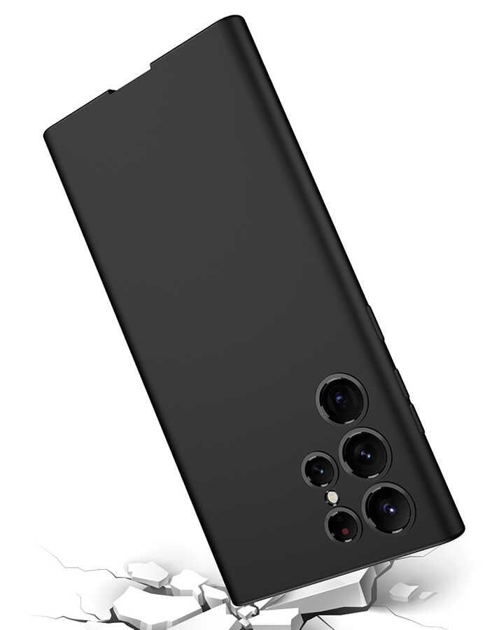 Galaxy S22 Ultra Kılıf Zore Silikon Kıpta Kapak