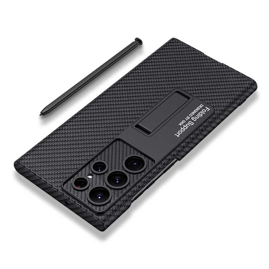 Galaxy S23 Ultra Kılıf Zore Kıpta Standlı Kapak