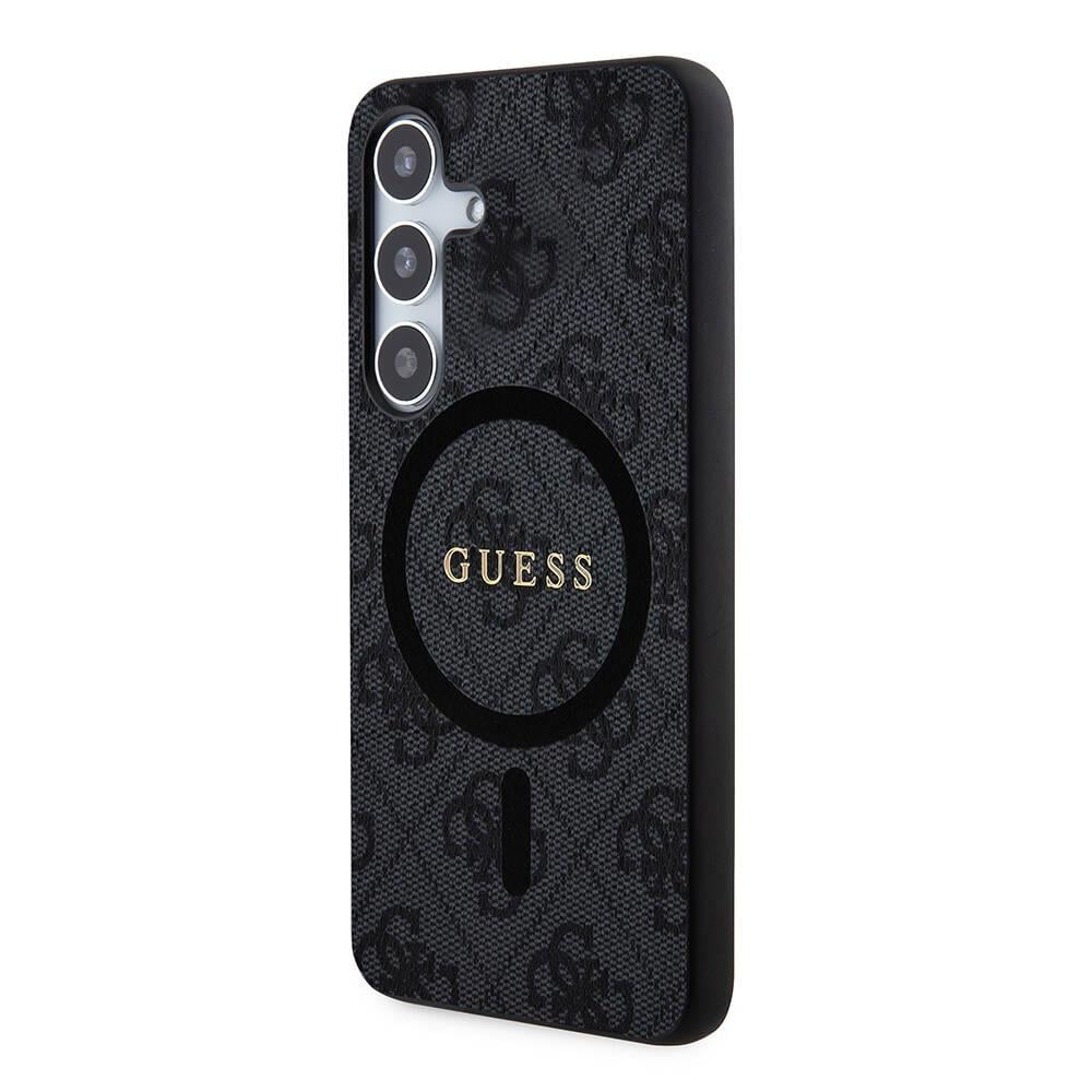 Galaxy S24 Plus Kılıf Guess Orjinal Lisanslı Magsafe Şarj Özellikli 4G Desenli Yazı Logolu Kapak