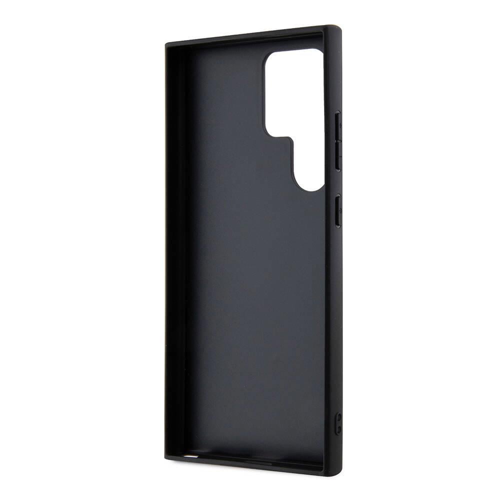 Galaxy S24 Ultra Kılıf Karl Lagerfeld Orjinal Lisanslı Saffiano Monogram Metal Logo Kapak