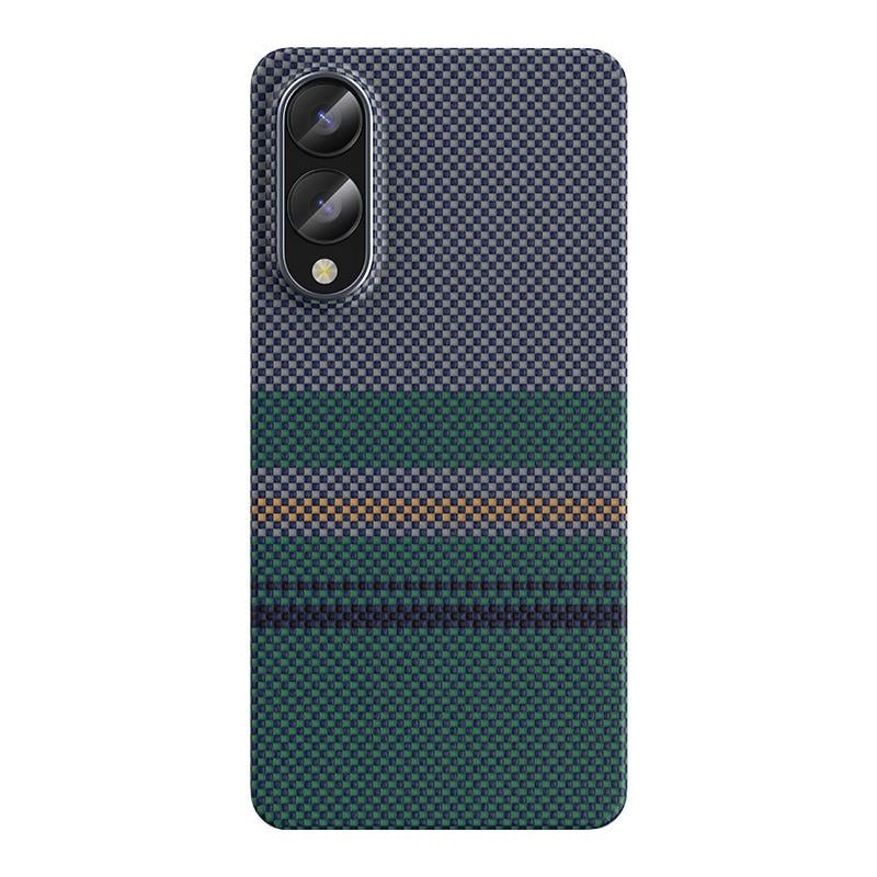 Galaxy S25 Edge Kılıf M-safe Şarj Özellikli Karbon Fiber Tasarımlı Benks Aurora ArmorAir Kevlar Kapak