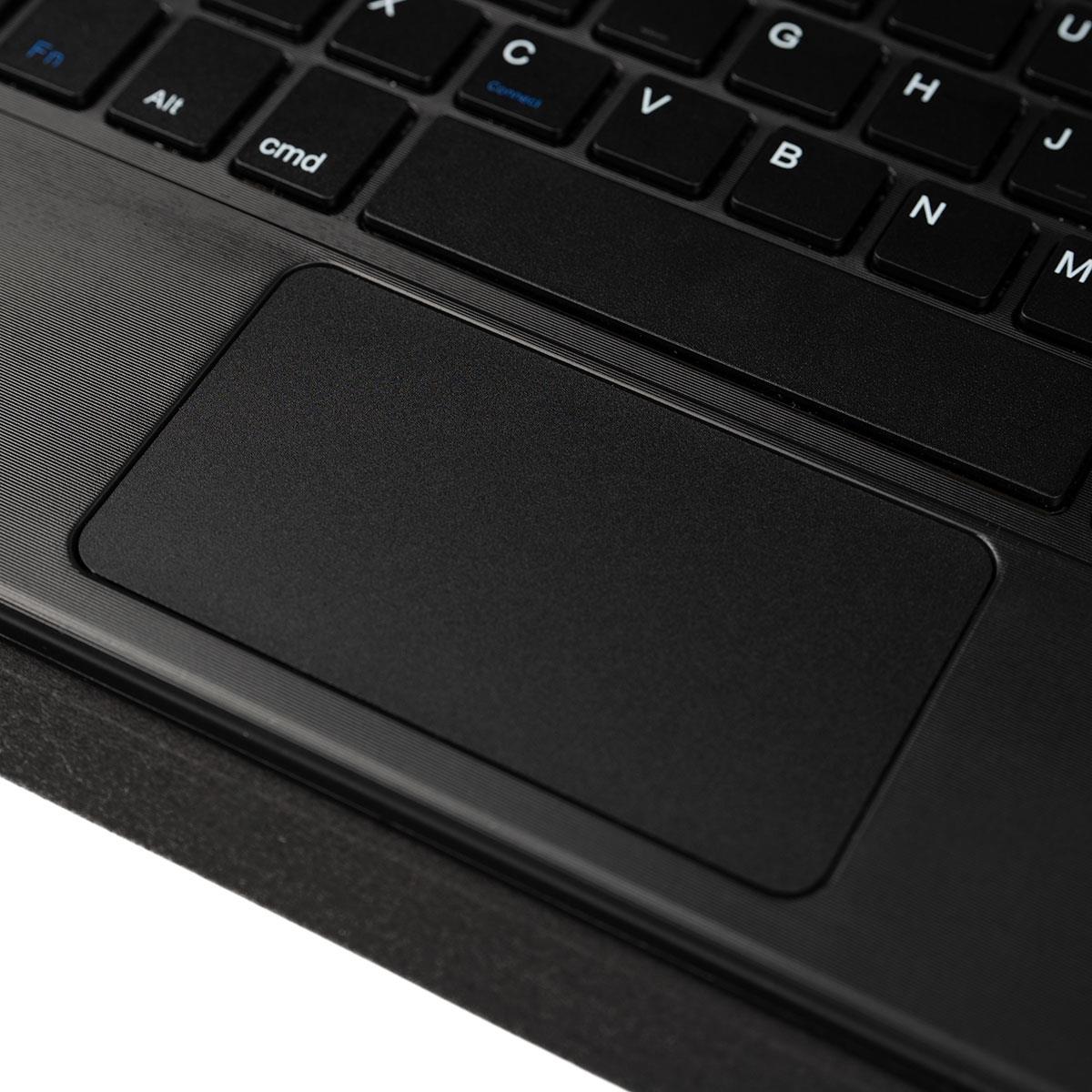 Galaxy Tab A 8.0 (2019) Zore Border Keyboard Bluetooh Bağlantılı Standlı Klavyeli Tablet Kılıfı