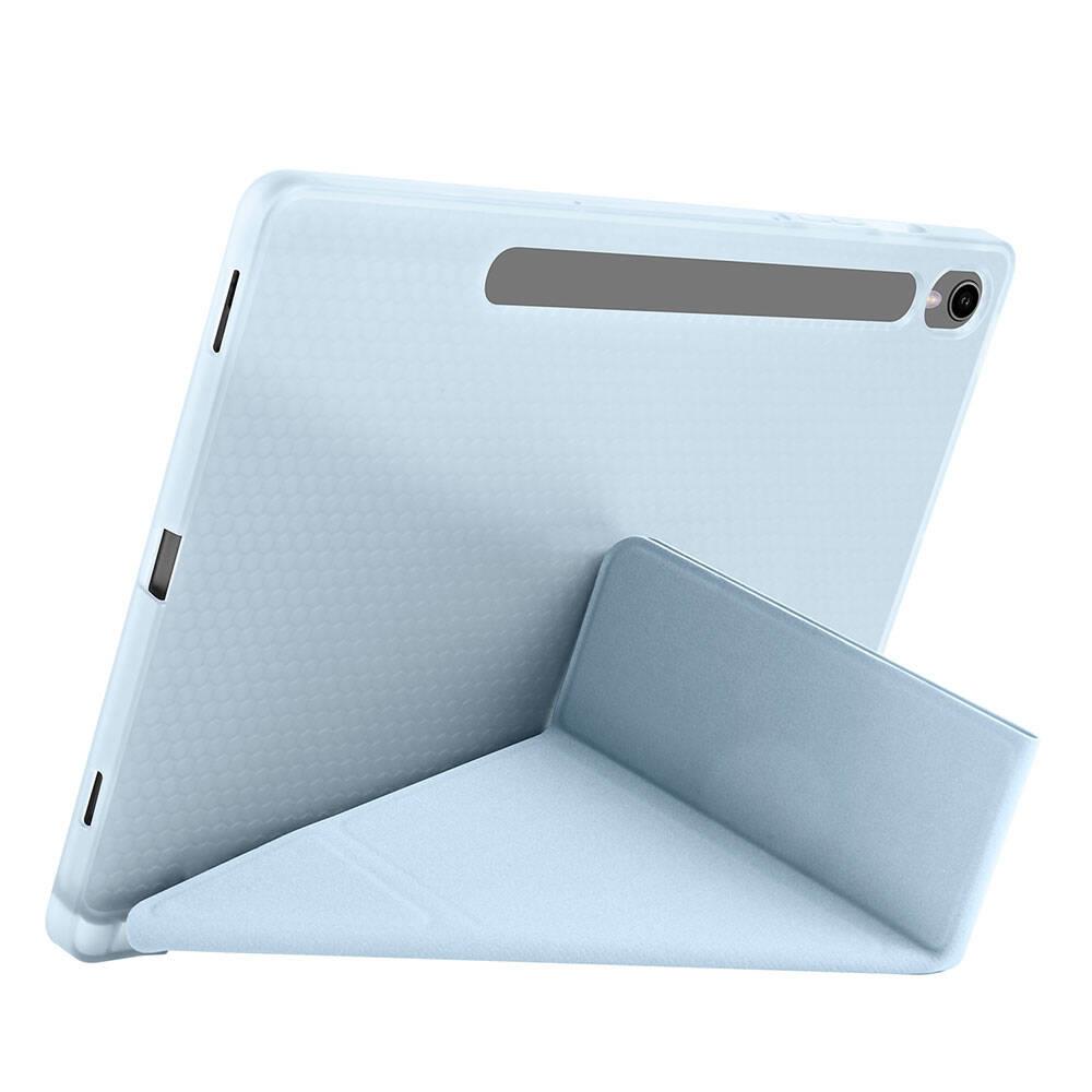 Galaxy Tab S9 Kılıf Zore Tri Folding Kalem Bölmeli Standlı Kılıf