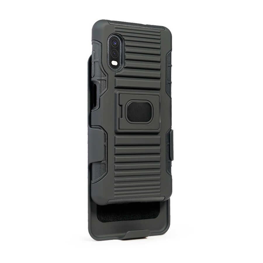 Galaxy Xcover Pro Kılıf Zore Double Clip Kapak