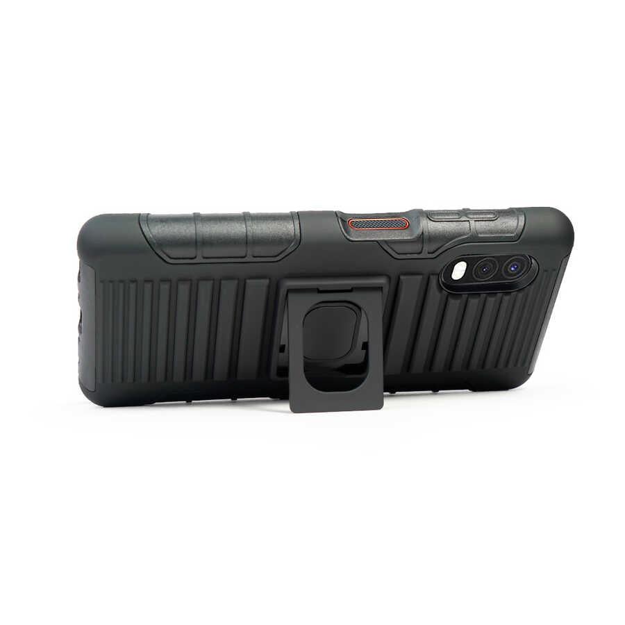 Galaxy Xcover Pro Kılıf Zore Double Clip Kapak