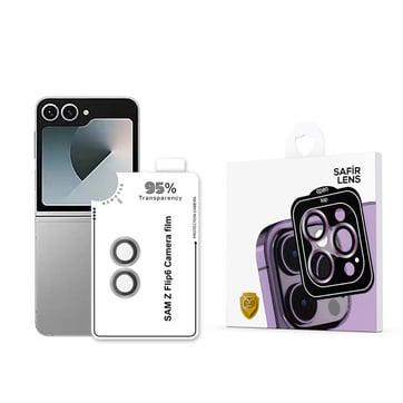 Galaxy Z Flip 6 Zore CL-11 Safir Parmak İzi Bırakmayan Anti-Reflective Kamera Lens Koruyucu