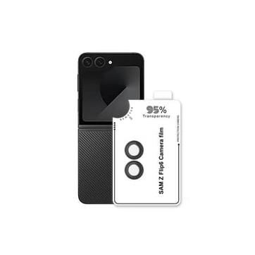 Galaxy Z Flip 6 Zore CL-11 Safir Parmak İzi Bırakmayan Anti-Reflective Kamera Lens Koruyucu