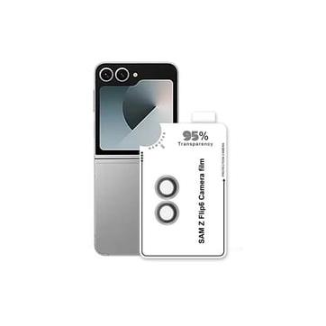 Galaxy Z Flip 6 Zore CL-11 Safir Parmak İzi Bırakmayan Anti-Reflective Kamera Lens Koruyucu