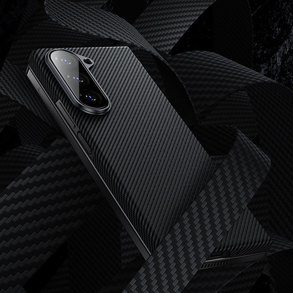 Galaxy Z Fold 5 Benks Combo Üçlü Aksesuar Seti (600D Kevlar Kapak + Corning Ekran Koruyucu + Kamera Lens Koruyucu)