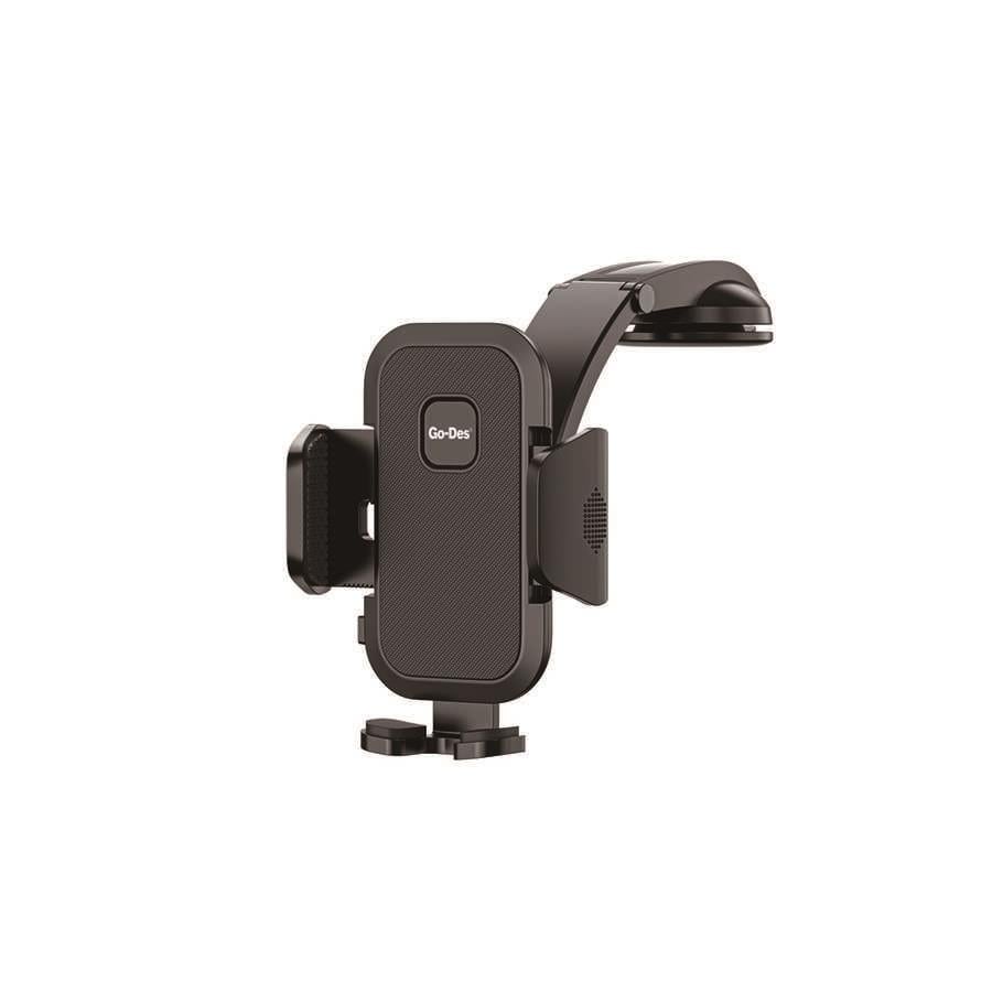 Go Des GD-HD648 Araç İçi Telefon Tutucu 360 Oynar Başlıklı Vantuzlu Tasarım