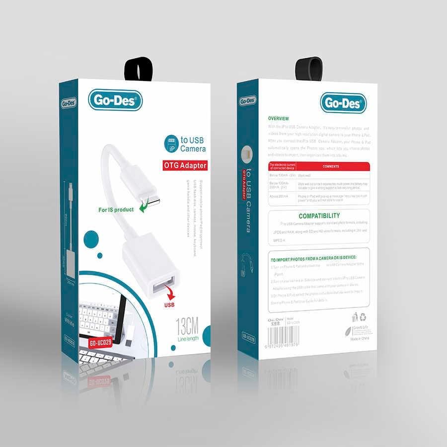 Go Des GD-UC029 Lightning To Usb Camera Adaptör