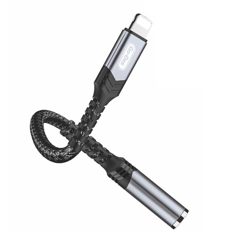 Go Des GD-UC067 Lightning to 3.5mm Aux Çevirici Ses Adaptörü