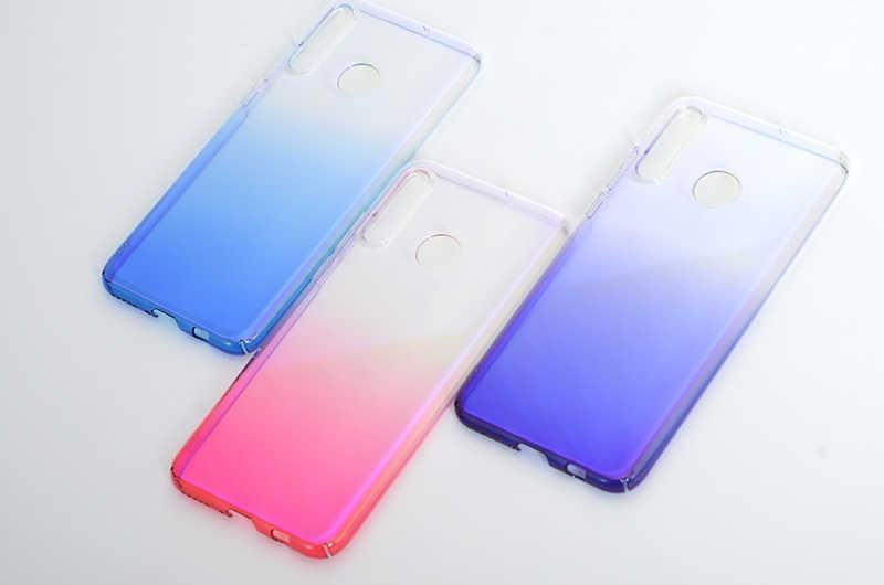 Huawei P30 Lite Kılıf Zore Renkli Transparan Kapak