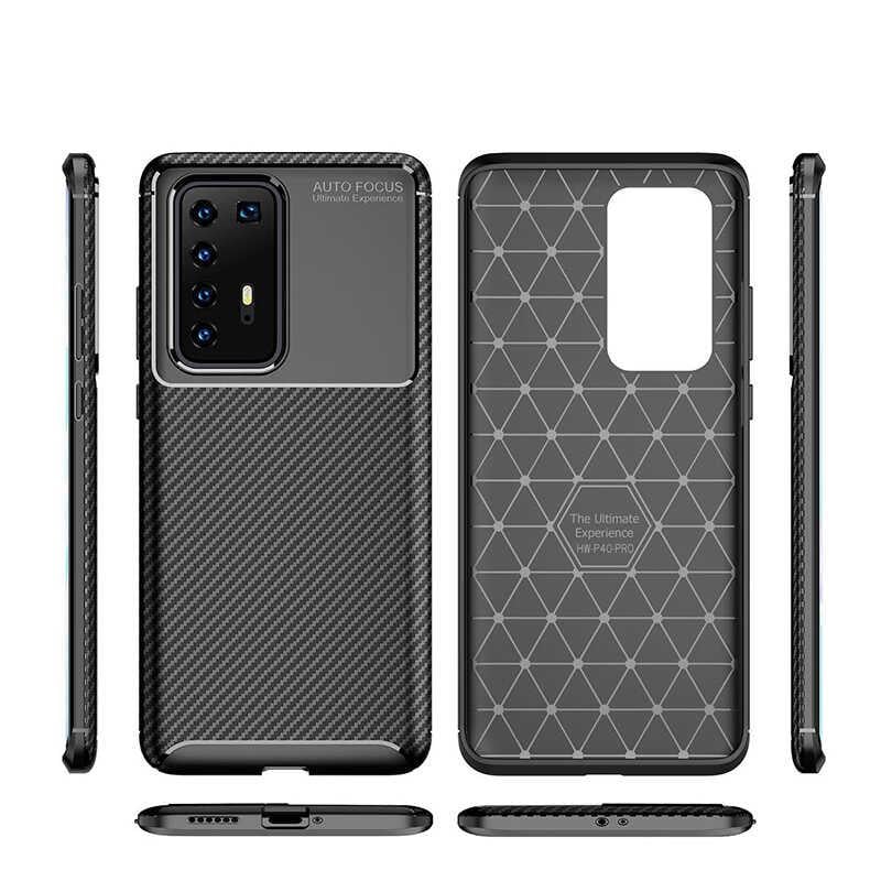 Huawei P40 Pro Kılıf Zore Negro Silikon Kapak