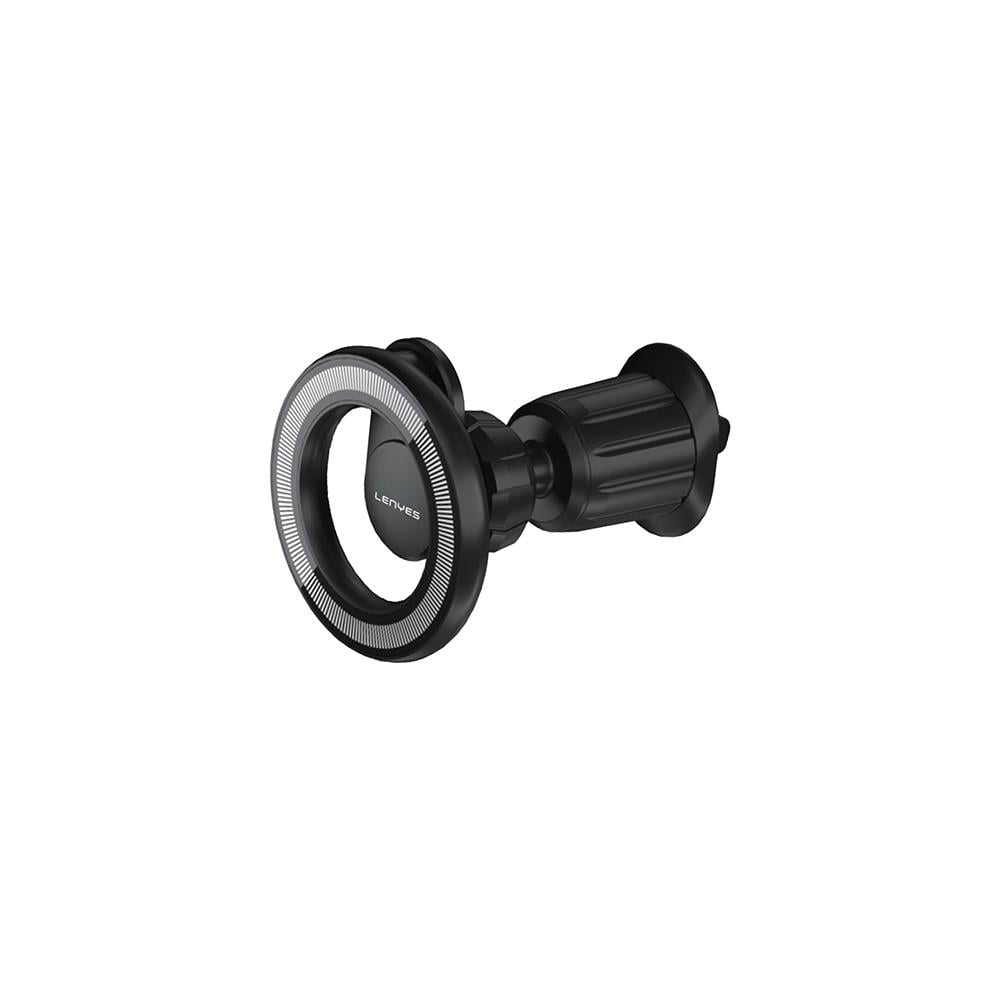 Lenyes CR183 Magsafe Magnetik Özellikli 360 Derece Dönebilen Havalandırma Tasarım Araç Telefon Tutucu