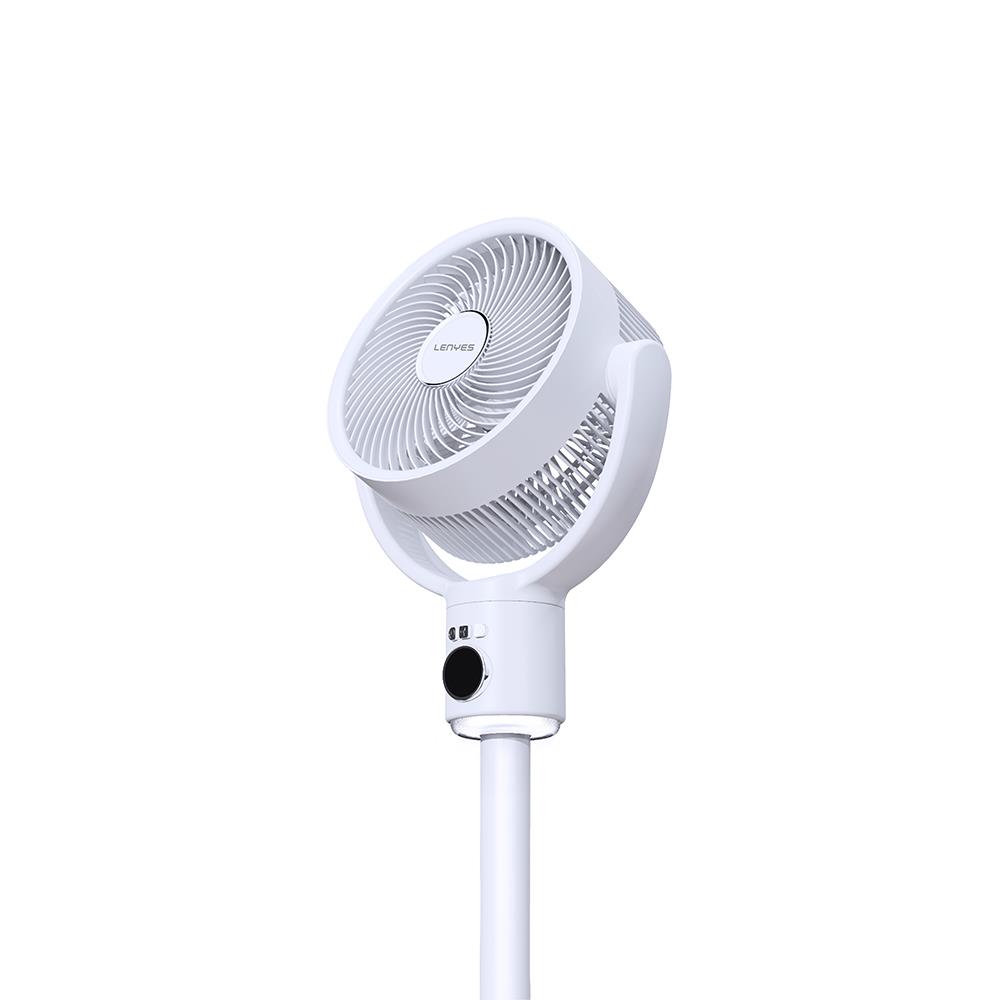 Lenyes LHF10 Dijital LED Göstergeli 5 Kademeli Uzaktan Kumandalı Uzayabilen Gövdeli 10 inç Fan