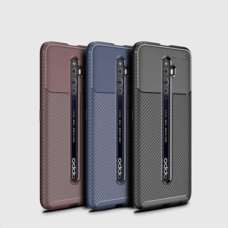Oppo Reno 2 Kılıf Zore Negro Silikon Kapak
