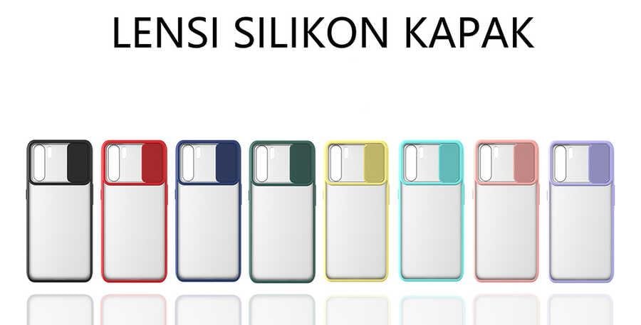 Oppo Reno 3 Kılıf Zore Lensi Kapak