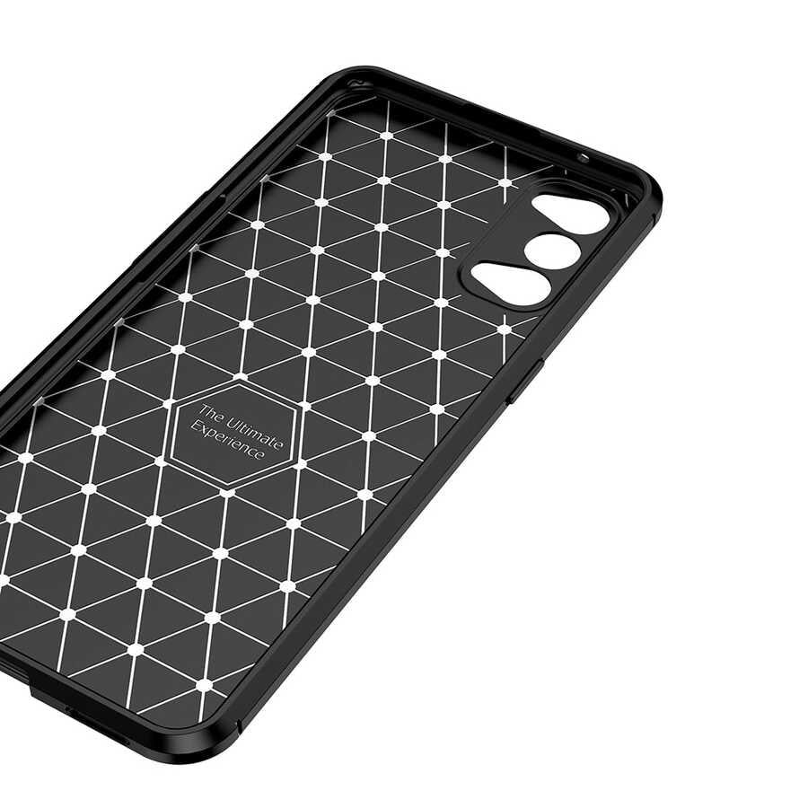 Oppo Reno 4 Kılıf Zore Negro Silikon Kapak